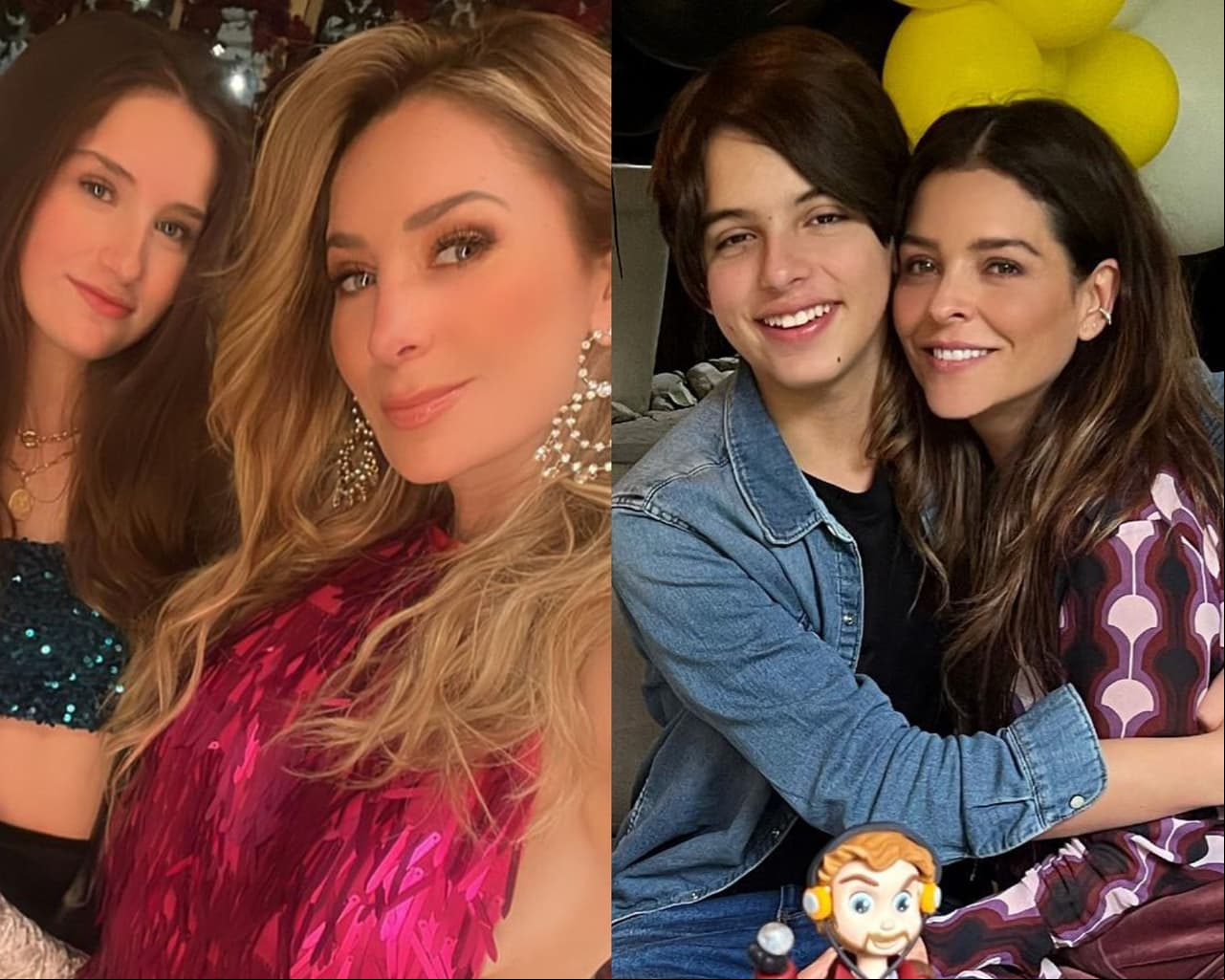 Hijas de Geraldine Bazán aparecen así en fotos con hijo de Grettell Valdez