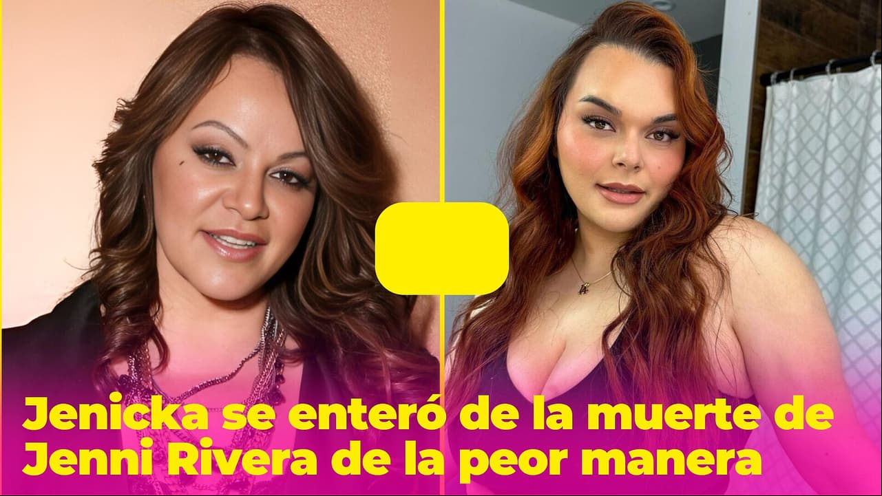 Jenicka se enteró de la muerte de Jenni Rivera de la peor forma: ahora la persigue un terrible temor