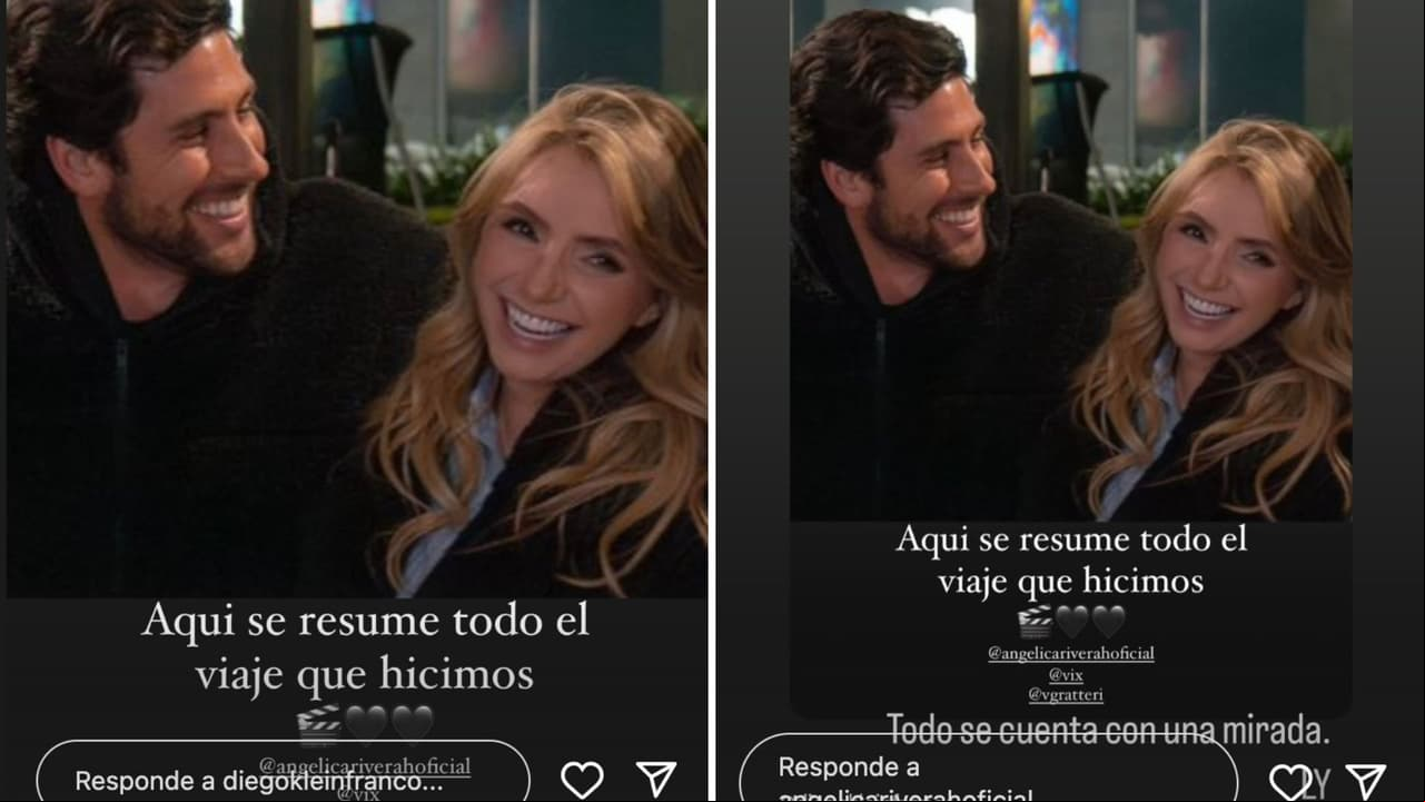Diego Klein y Angélica Rivera