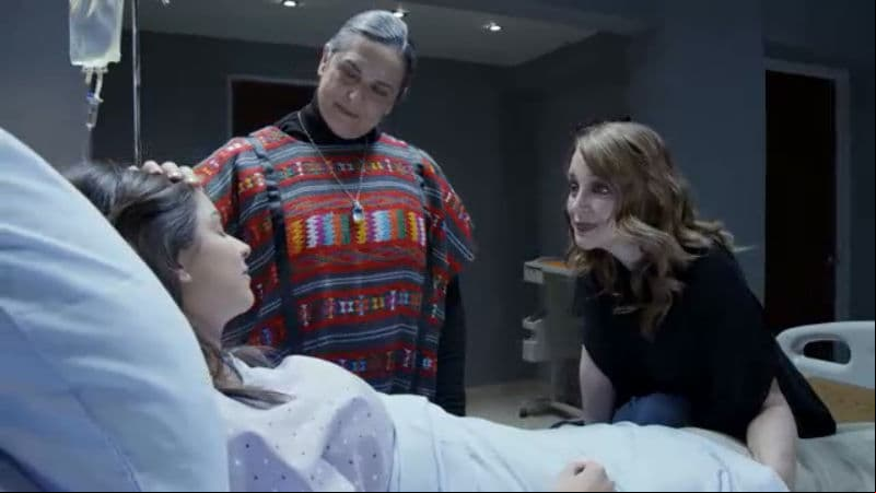 Los cuidados de su familia y su voluntad, hicieron que Marina se recuperara rápidamente