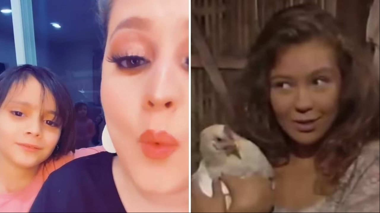 Hija de Allisson Lozz se vuelve viral por convertirse en Thalía con imitación de ‘Marimar’