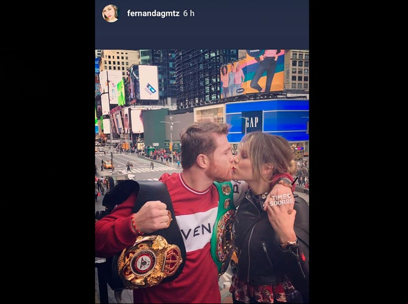 Canelo Álvarez retoma su romance con Fernanda Gómez