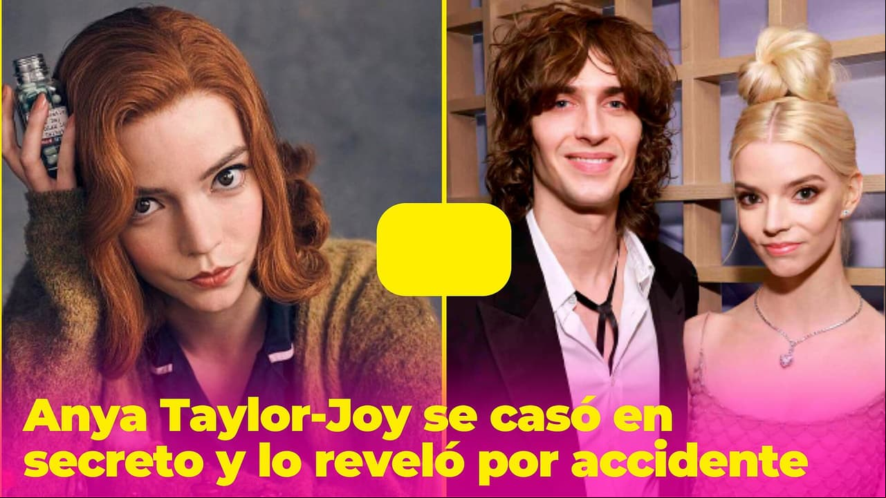 Anya Taylor-Joy se casó en secreto y lo reveló por accidente: ¿quién es su misterioso esposo?