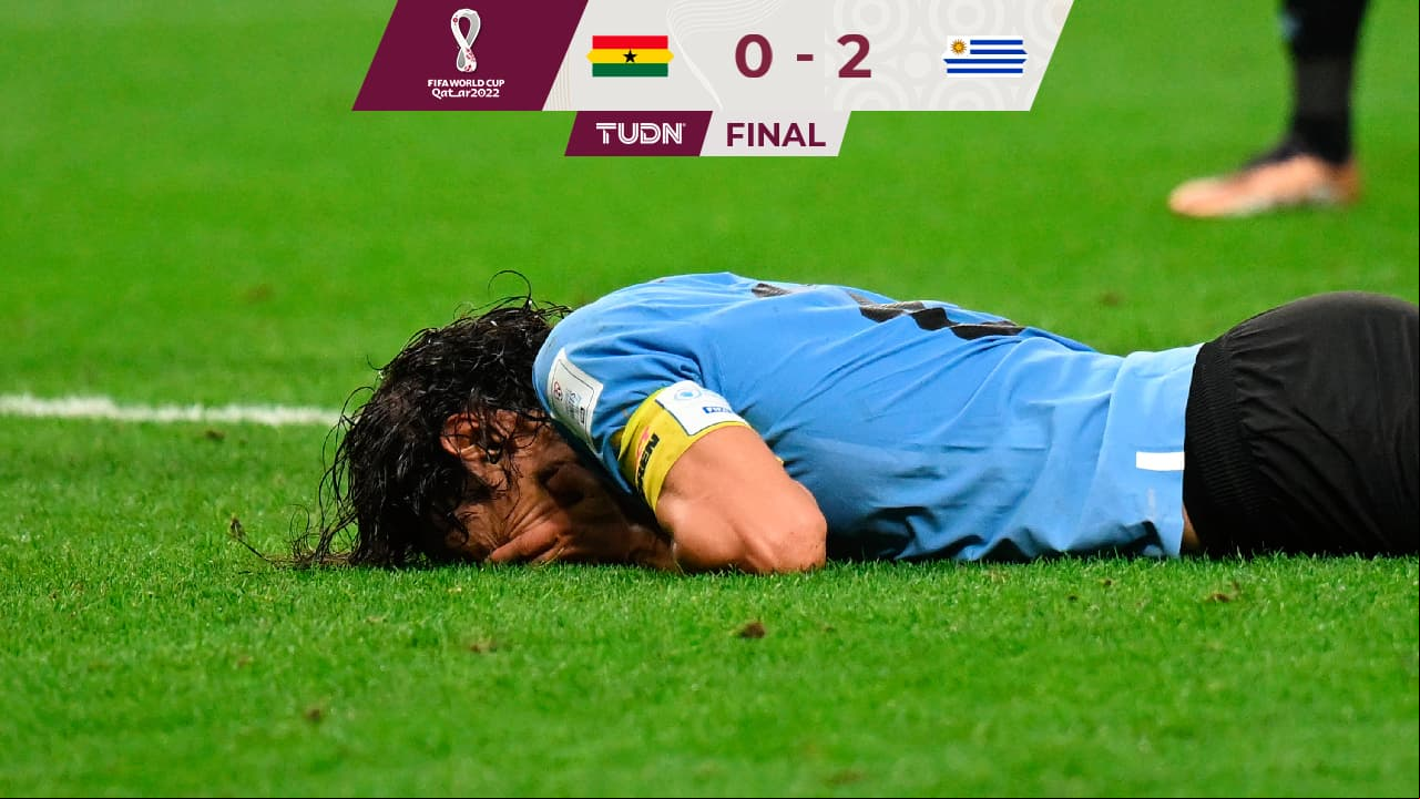 Uruguay derrota a Ghana pero queda fuera del Mundial Qatar 2022 por diferencia de goles